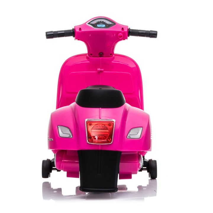 Vespa Licensed Mini 6V Electric Ride On Bike - Pink - Aussie Baby