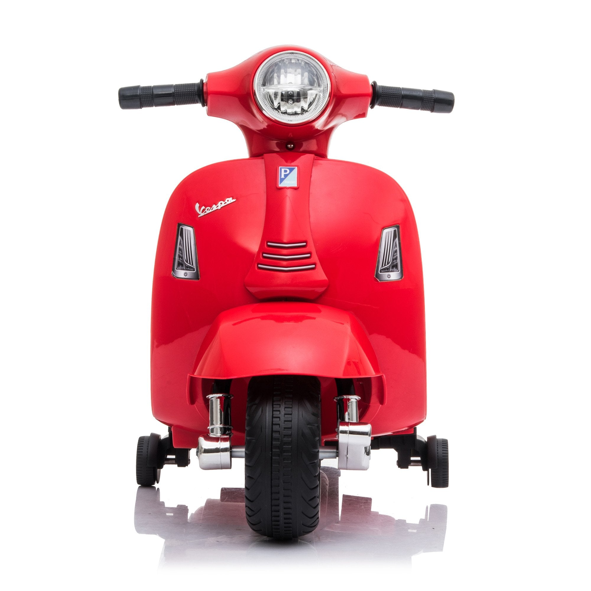 Vespa Licensed Mini 6V Electric Ride On Bike - Red - Aussie Baby