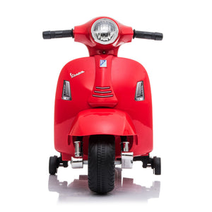 Vespa Licensed Mini 6V Electric Ride On Bike - Red - Aussie Baby