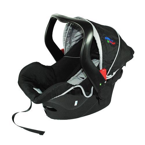 Aussie Baby Deluxe Carry Cot Rocker - Black - Aussie Baby