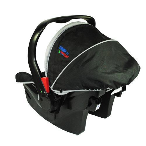 Aussie Baby Deluxe Carry Cot Rocker - Black - Aussie Baby
