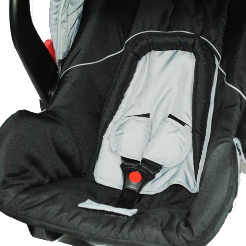Aussie Baby Deluxe Carry Cot Rocker - Black - Aussie Baby