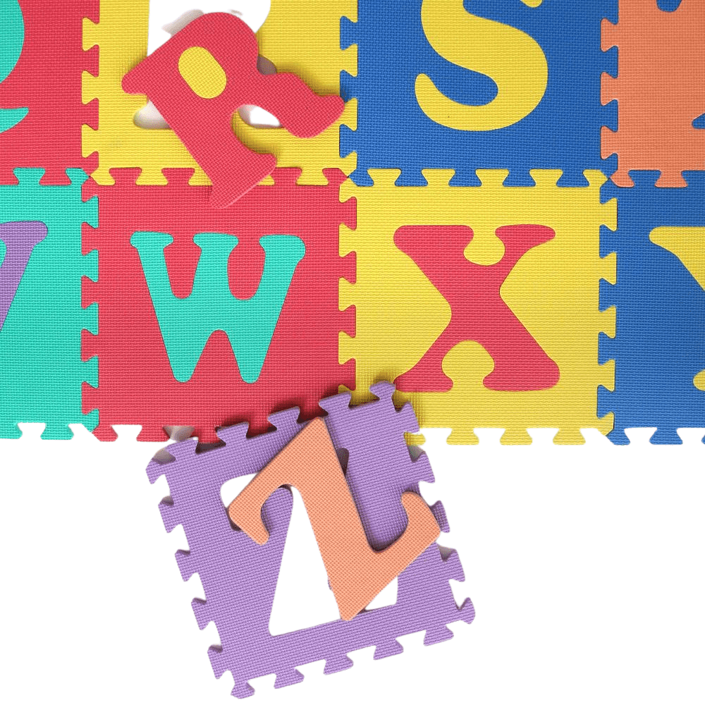 Alphabet A-Z Interlocking EVA Foam Floor Mat - Aussie Baby