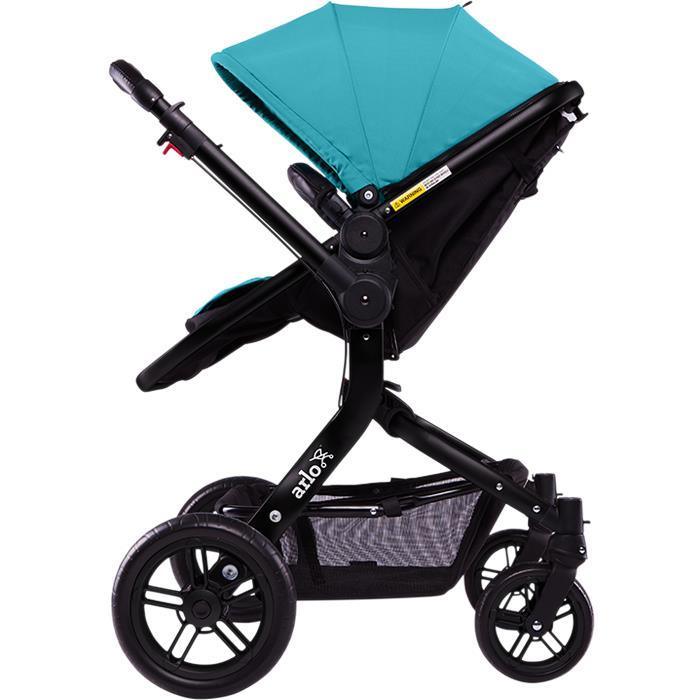Infa Secure Arlo Stroller Black Frame - Aqua - Aussie Baby