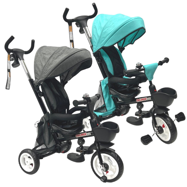 Aussie Baby Deluxe Foldable Convertible Stroller Trike