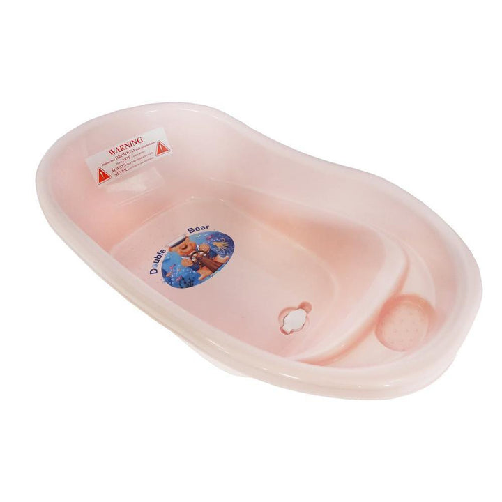 Small Double Bear Bath Tub - Pink - Aussie Baby