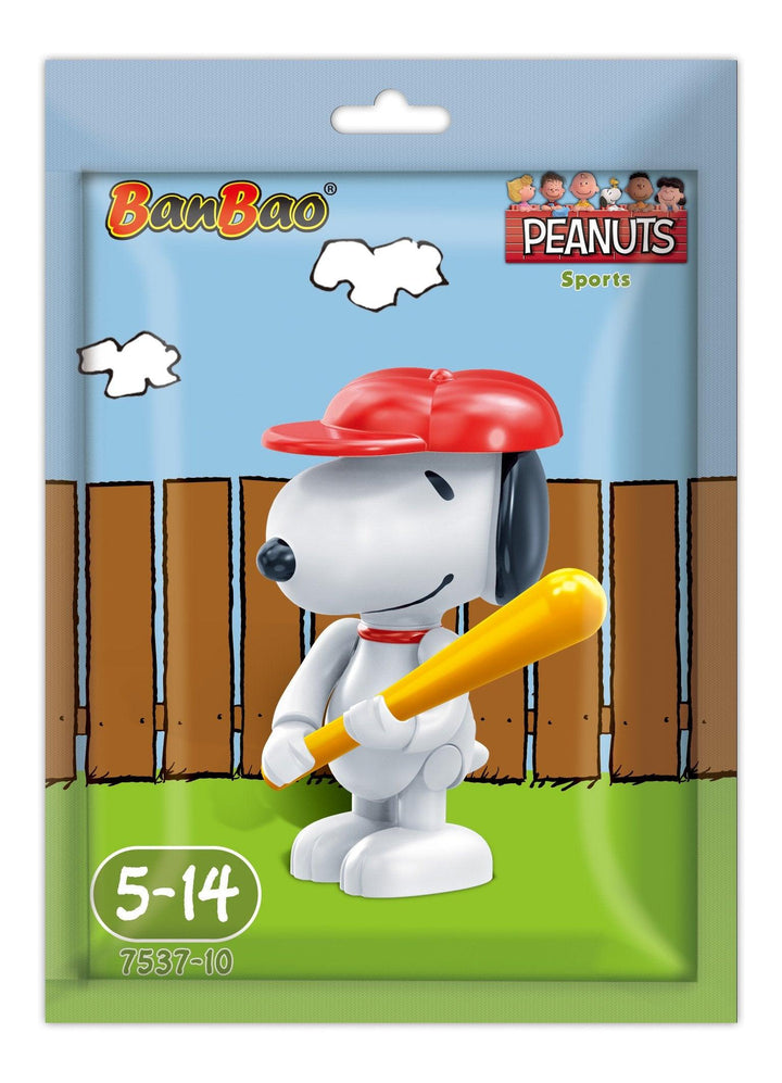 BanBao Peanuts Mini Figure - Baseball Sport Snoopy - Aussie Baby