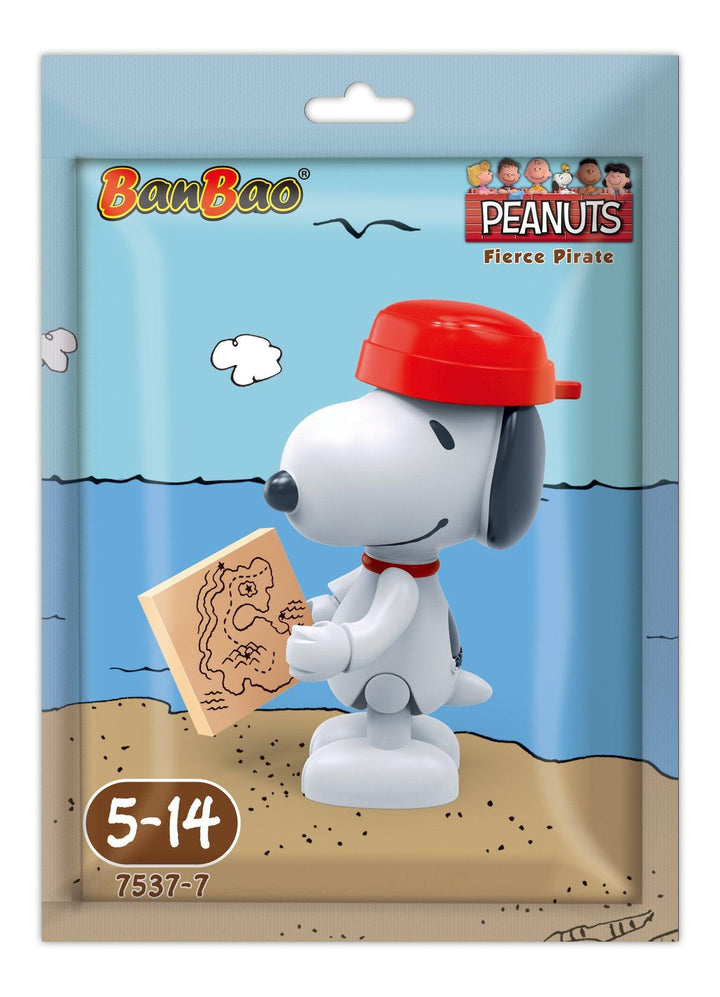 BanBao Peanuts Mini Figure - Fierce Pirate Snoopy - Aussie Baby