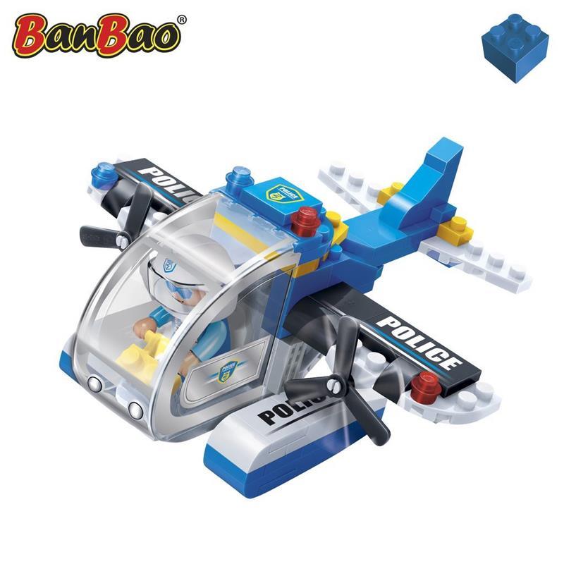 BanBao Police - Police Water Plane 7009 - Aussie Baby