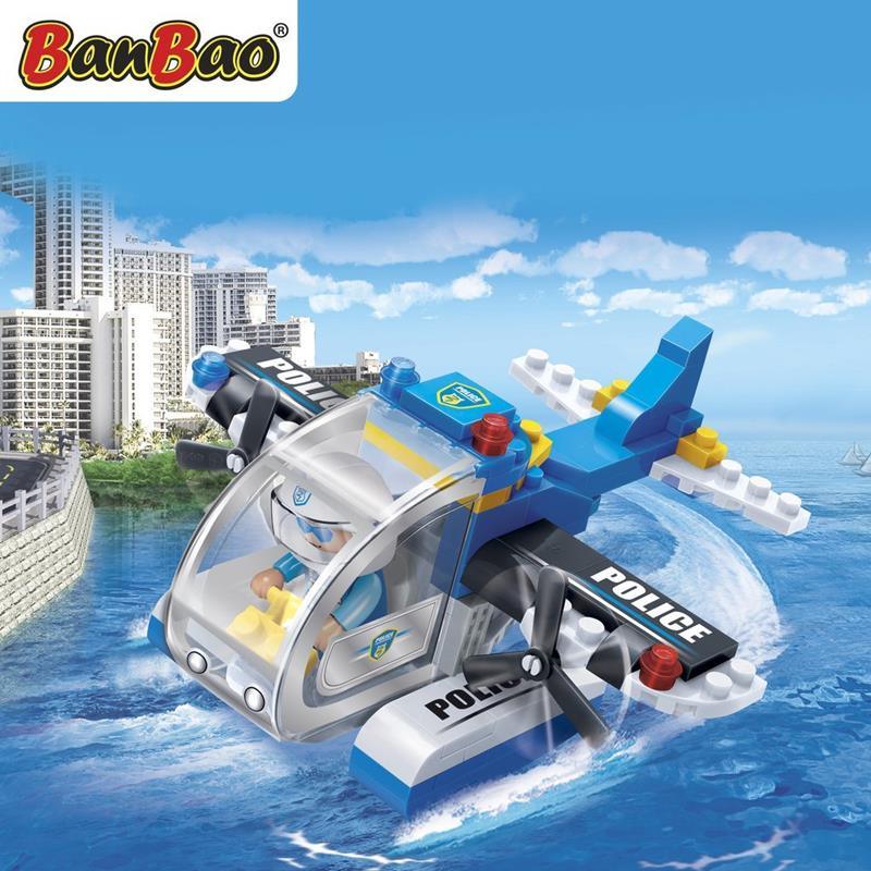 BanBao Police - Police Water Plane 7009 - Aussie Baby