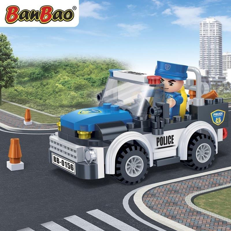 BanBao Police - Police Patrol Car 7017 - Aussie Baby