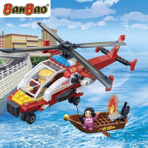 BanBao Fire and Rescue - Fire Air Rescue 7107 - Aussie Baby