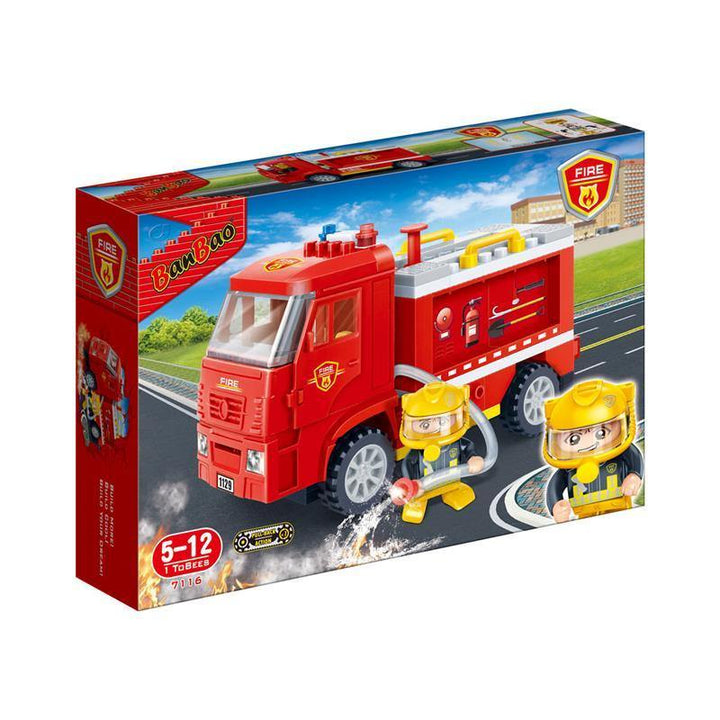 BanBao Fire and Rescue - Fire Rescue Truck 7116 - Aussie Baby