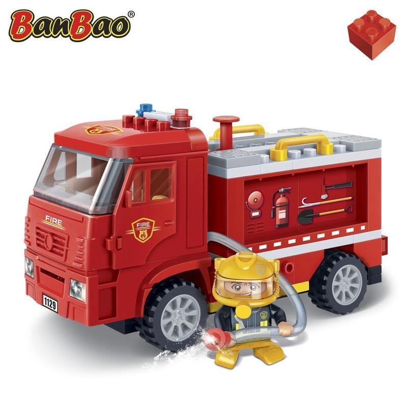 BanBao Fire and Rescue - Fire Rescue Truck 7116 - Aussie Baby