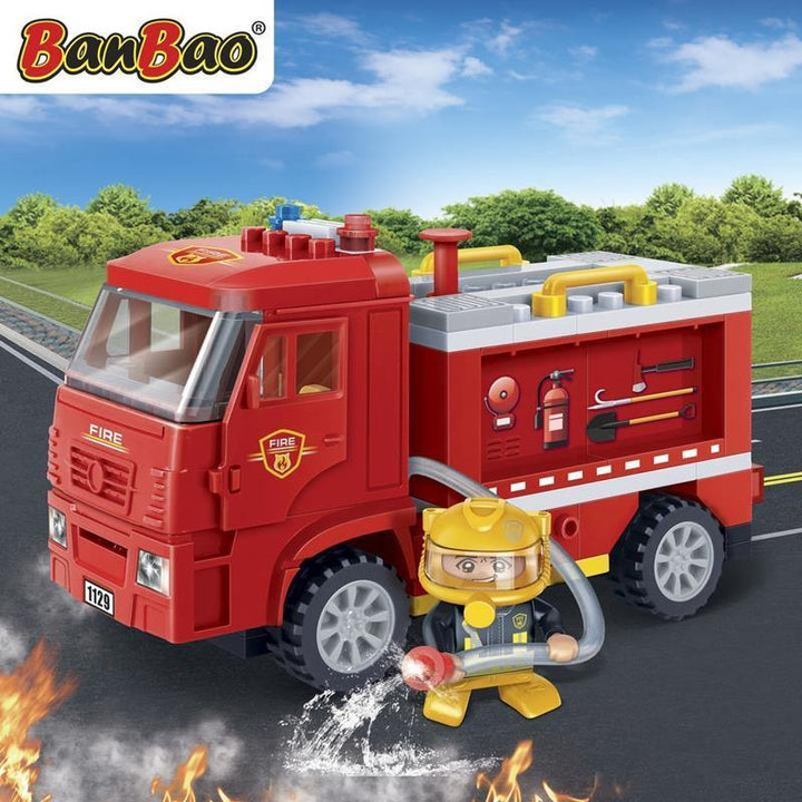 BanBao Fire and Rescue - Fire Rescue Truck 7116 - Aussie Baby