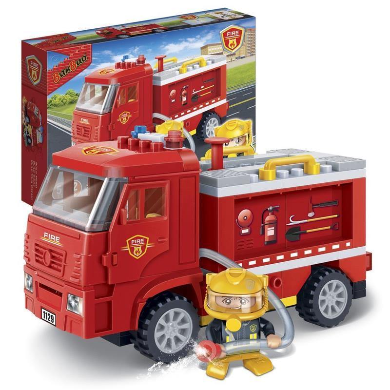 BanBao Fire and Rescue - Fire Rescue Truck 7116 - Aussie Baby