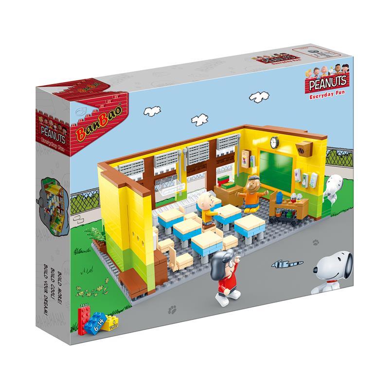BanBao Peanuts - Snoopy Classroom 7501 - Aussie Baby