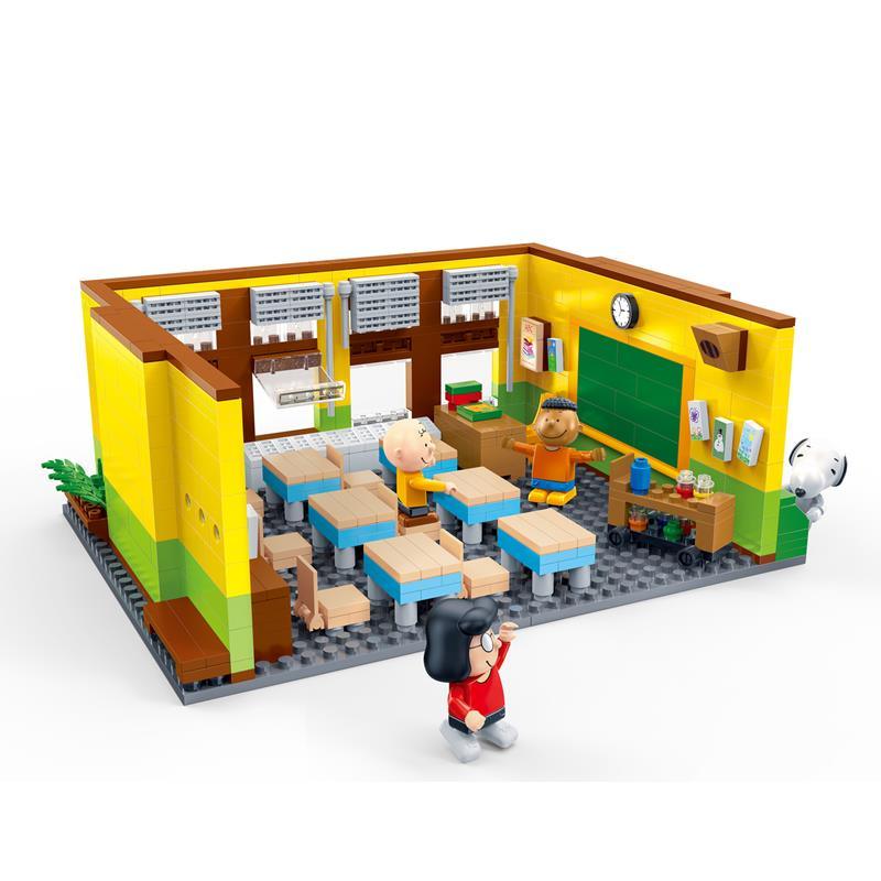 BanBao Peanuts - Snoopy Classroom 7501 - Aussie Baby
