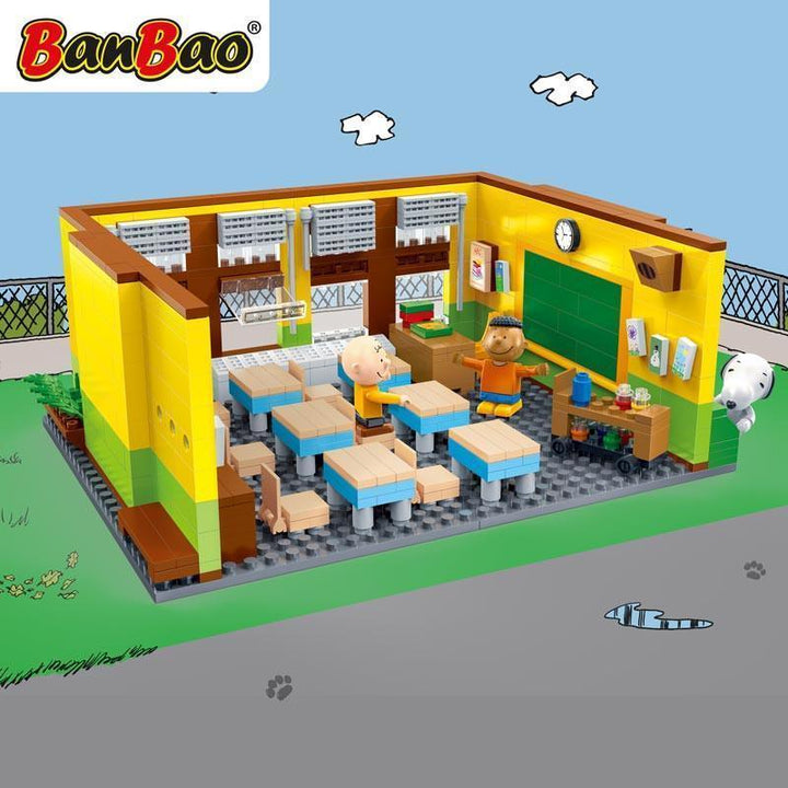 BanBao Peanuts - Snoopy Classroom 7501 - Aussie Baby