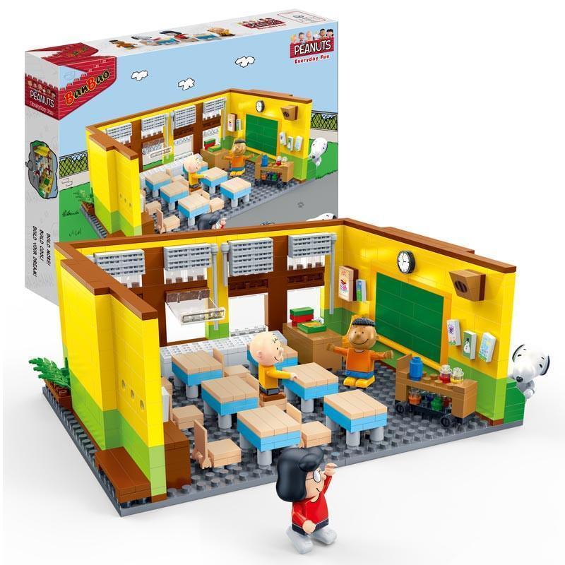 BanBao Peanuts - Snoopy Classroom 7501 - Aussie Baby
