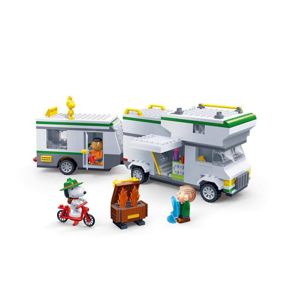 BanBao Peanuts - Snoopy Camper Caravan 7513 - Aussie Baby