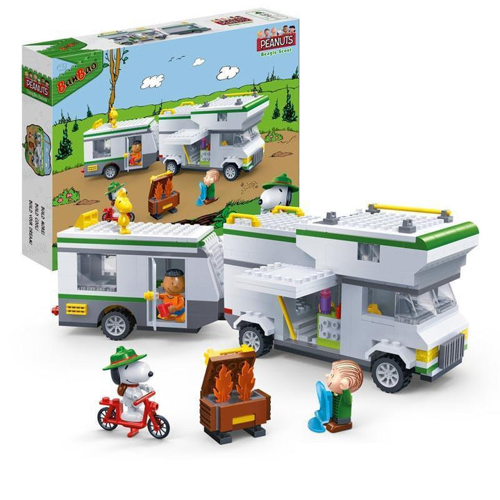 BanBao Peanuts - Snoopy Camper Caravan 7513 - Aussie Baby