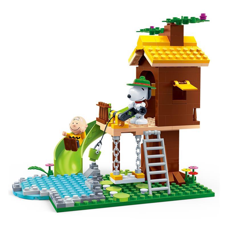 BanBao Peanuts - Snoopy Lookout Tower 7515 - Aussie Baby