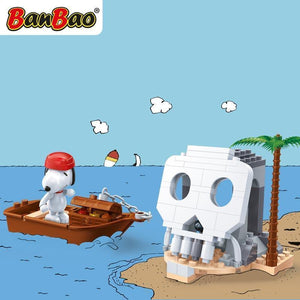 BanBao Peanuts - Snoopy Pirate Skull Island 7519 - Aussie Baby