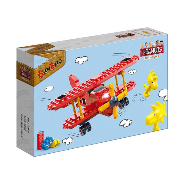 BanBao Peanuts - Woodstock's Plane 7523 - Aussie Baby