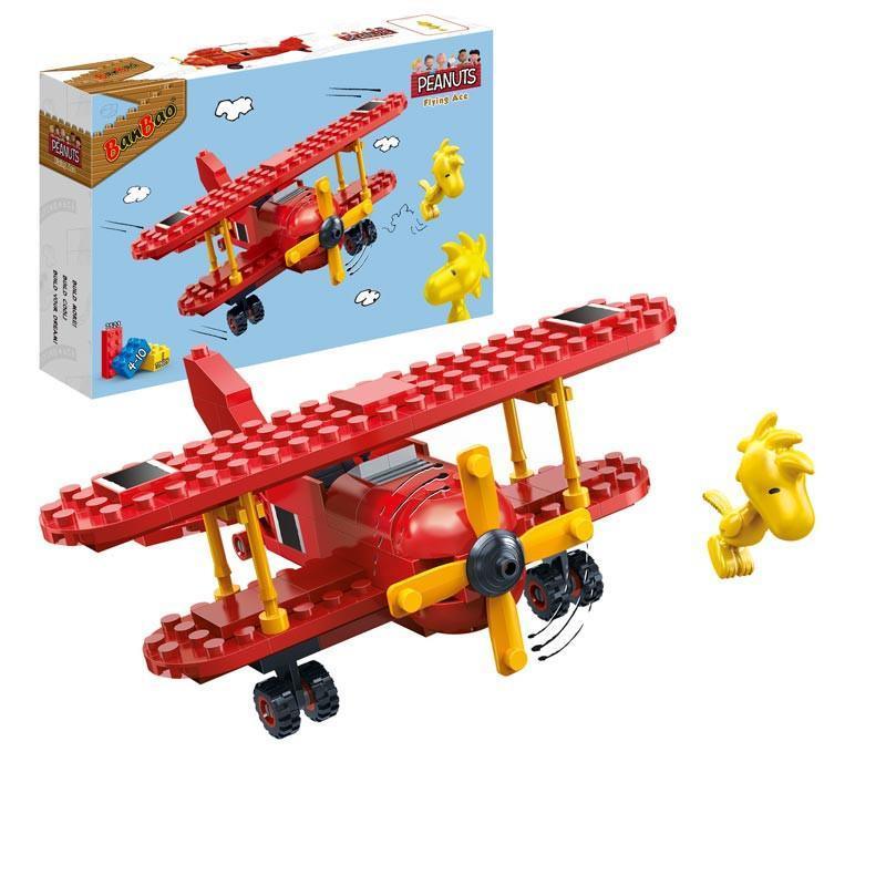 BanBao Peanuts - Woodstock's Plane 7523 - Aussie Baby