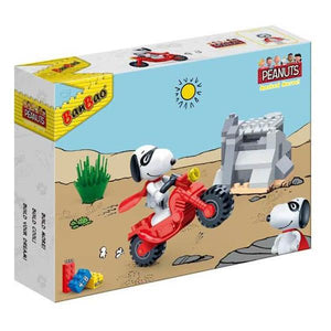 BanBao Peanuts - Snoopy Motorbike Stunt Marvel 7533 - Aussie Baby