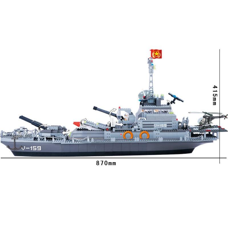 BanBao Navy - Frigate Battle Ship 8240 - Aussie Baby