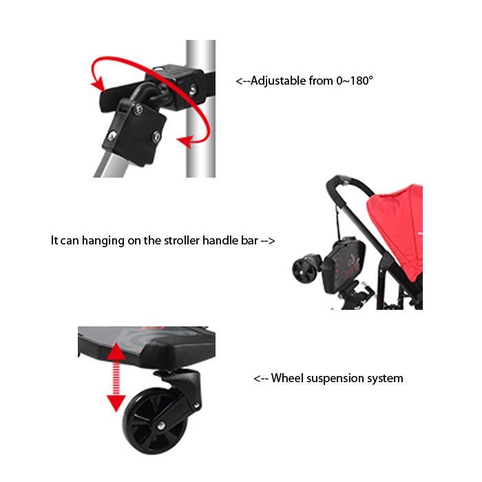Baby Ace SegBoard BD003U Buggy Pram Stroller Standing Board - Aussie Baby