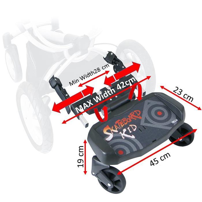Baby Ace SegBoard BD003U Buggy Pram Stroller Standing Board - Aussie Baby