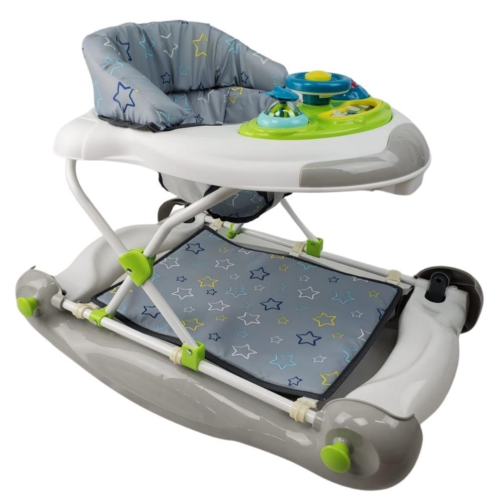 Aussie Baby Bright Stars 2-in-1 Baby Walker Rocker Play Centre - Aussie Baby