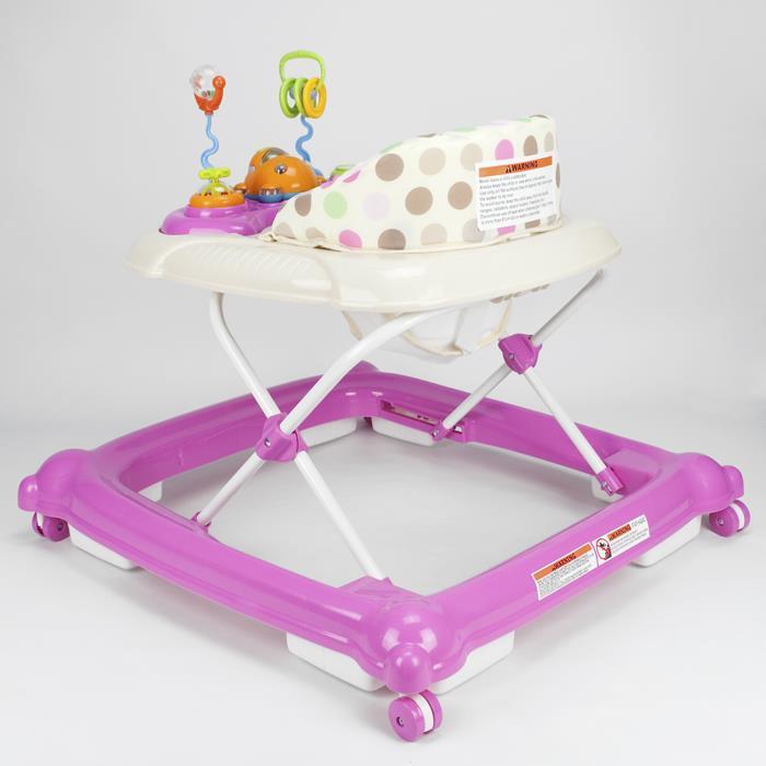 Aussie Baby Bright Stars Baby Walker Play Activity Centre - Pink - Aussie Baby