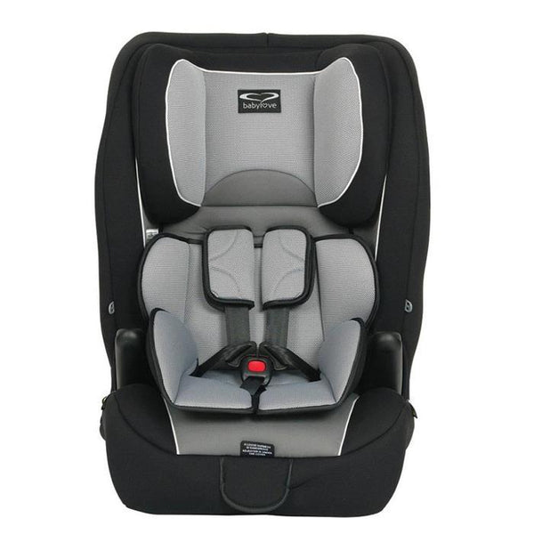 Babylove Ezy Grow Harnessed Car Seat - Silver Grey - Aussie Baby