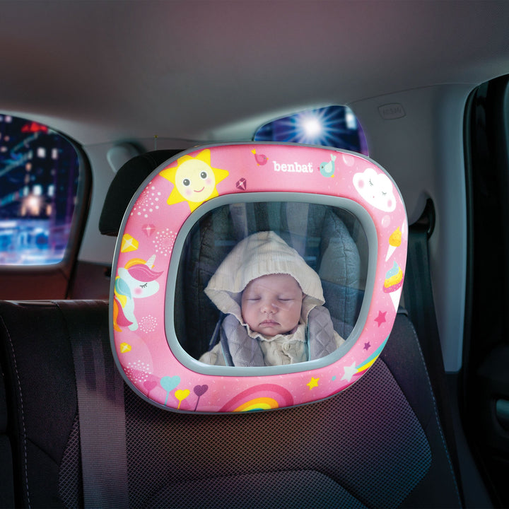 Benbat Night & Day Car Mirror - Magical Unicorn - Aussie Baby