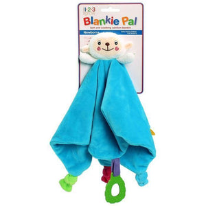 123 Grow Blankie Pal - Lamb - Blue - Aussie Baby