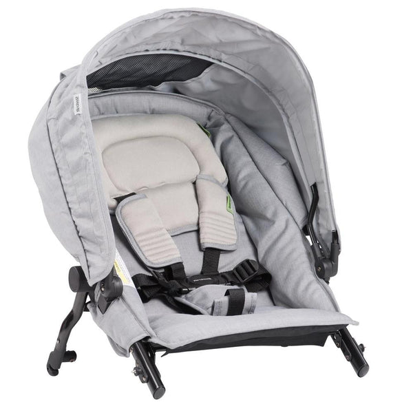 Steelcraft  Strider Compact Deluxe Edition Second Seat - Grey Linen - Aussie Baby