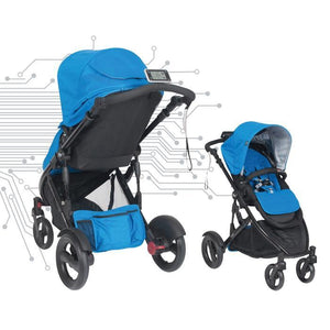 【Factory Seconds】Britax E-Brake Stroller Cobalt Blue and Second Seat - Aussie Baby