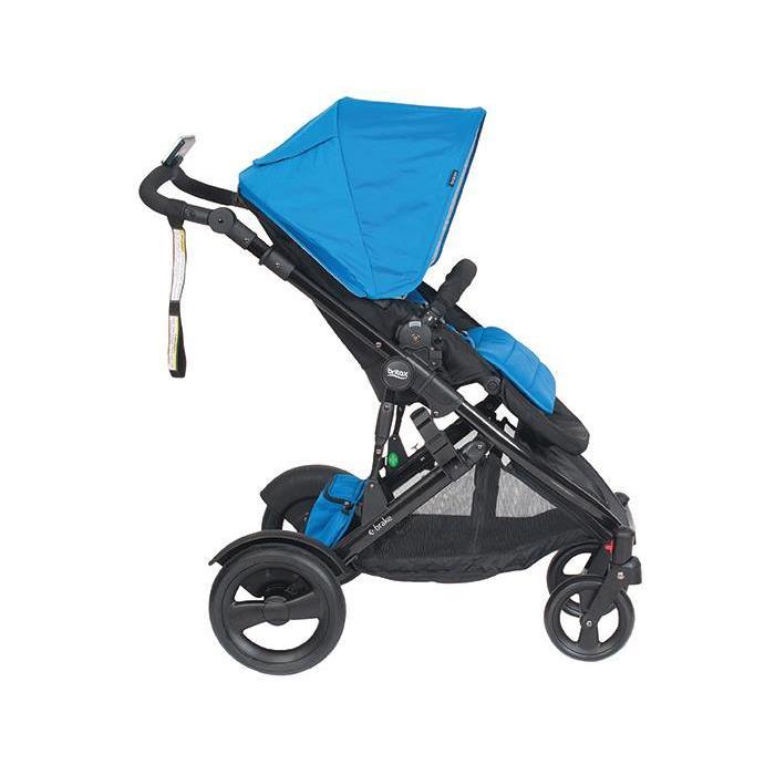 【Factory Seconds】Britax E-Brake Stroller Cobalt Blue and Second Seat - Aussie Baby