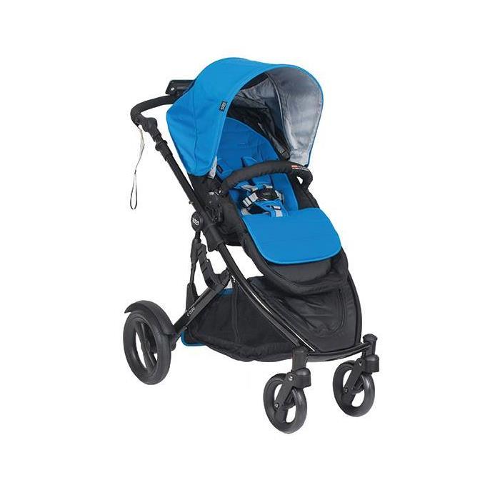 【Factory Seconds】Britax E-Brake Stroller Cobalt Blue and Second Seat - Aussie Baby