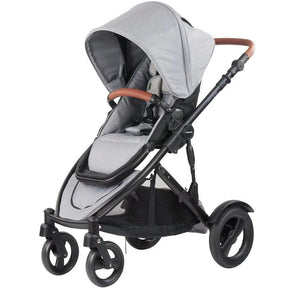 Steelcraft Strider Compact Deluxe Edition Stroller - Grey Linen - Aussie Baby