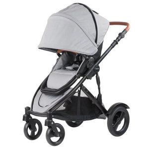 Steelcraft Strider Compact Deluxe Edition Stroller - Grey Linen - Aussie Baby