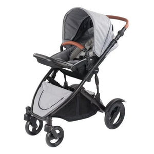 Steelcraft Strider Compact Deluxe Edition Stroller - Grey Linen - Aussie Baby