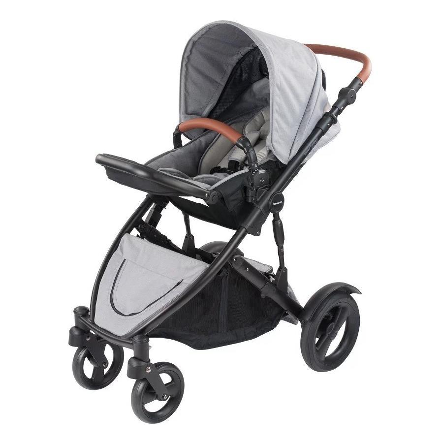 Steelcraft Strider Compact Deluxe Edition Stroller - Grey Linen - Aussie Baby