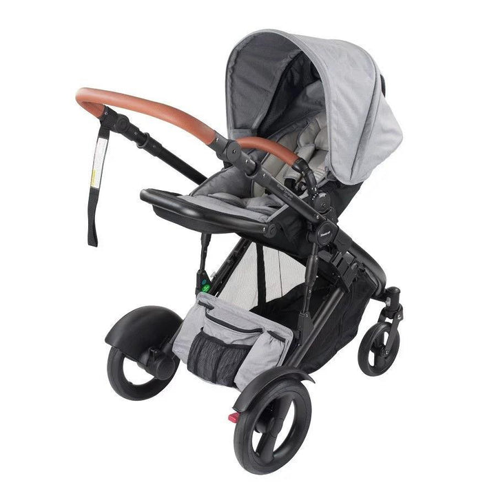 Steelcraft Strider Compact Deluxe Edition Stroller Grey Linen Aussie Baby