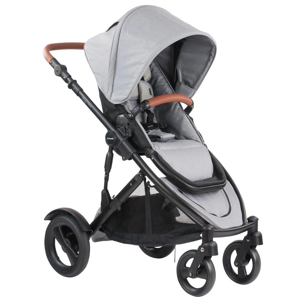 Steelcraft Strider Compact Deluxe Edition Stroller - Grey Linen - Aussie Baby