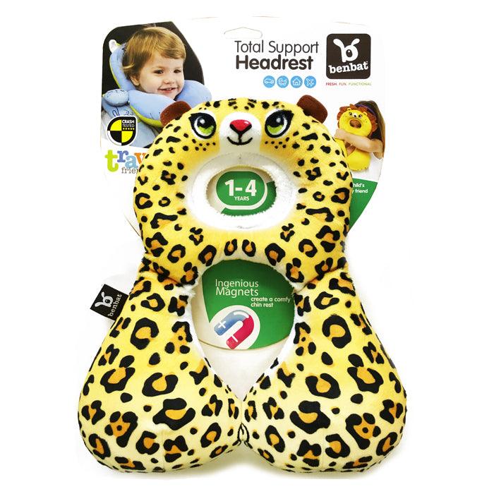 BenBat Travel Friends Total Head Support 1 - 4 Years - Leopard - Aussie Baby
